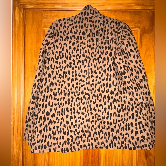 Rachel Roy Leopard Print Women's Jacket - Picture 2 of 4